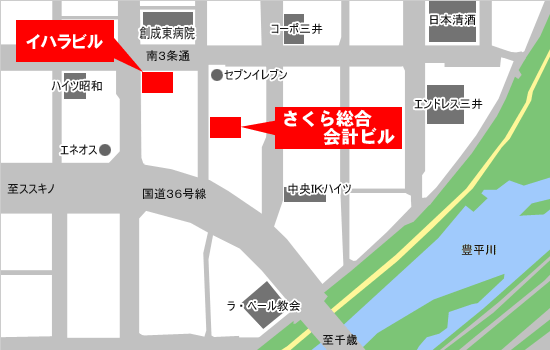 アクセスマップ